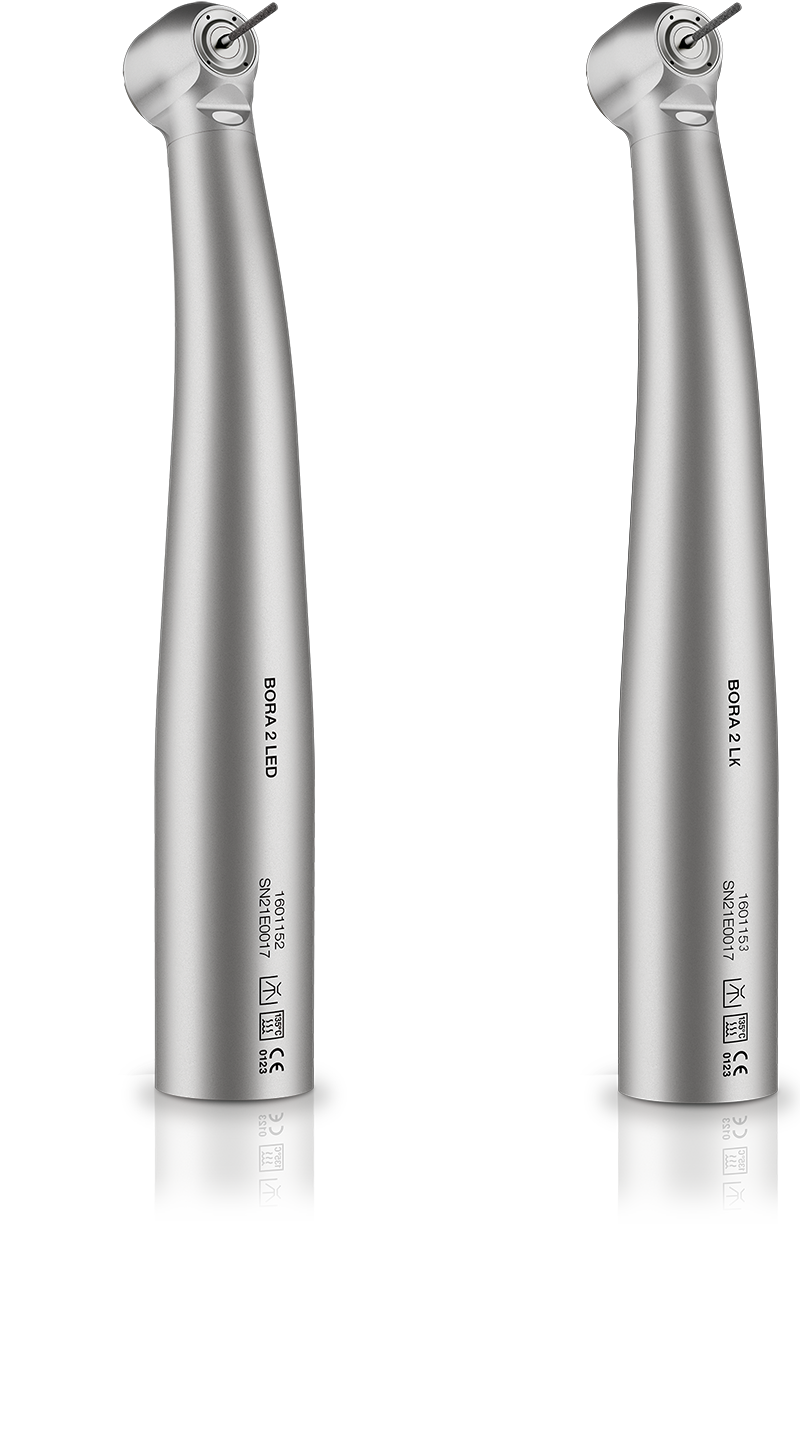 Porovnání turbínky Bien-Air Bora  2 LED a Bora 2 LK